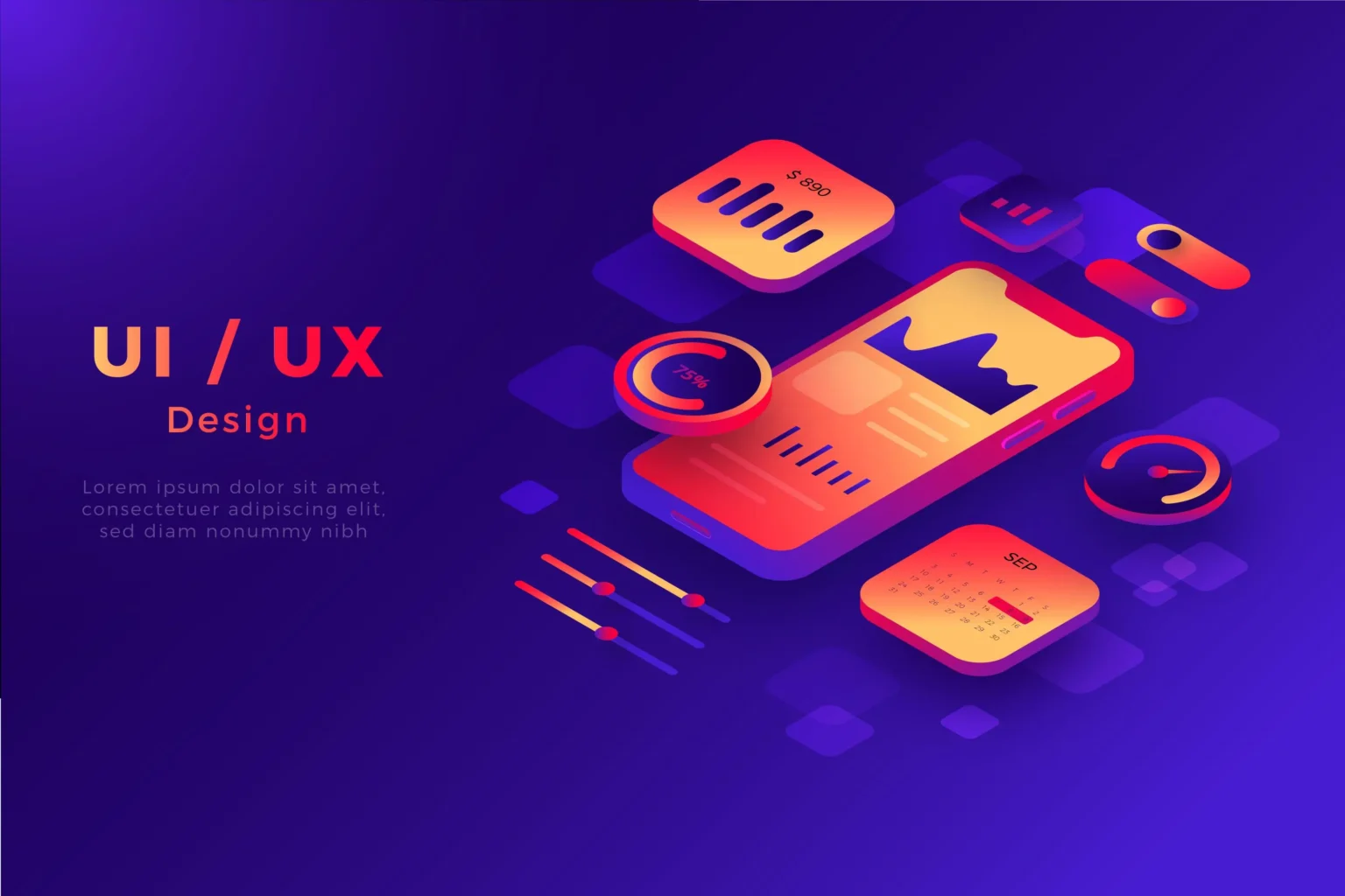 UI/UX Design Example 1